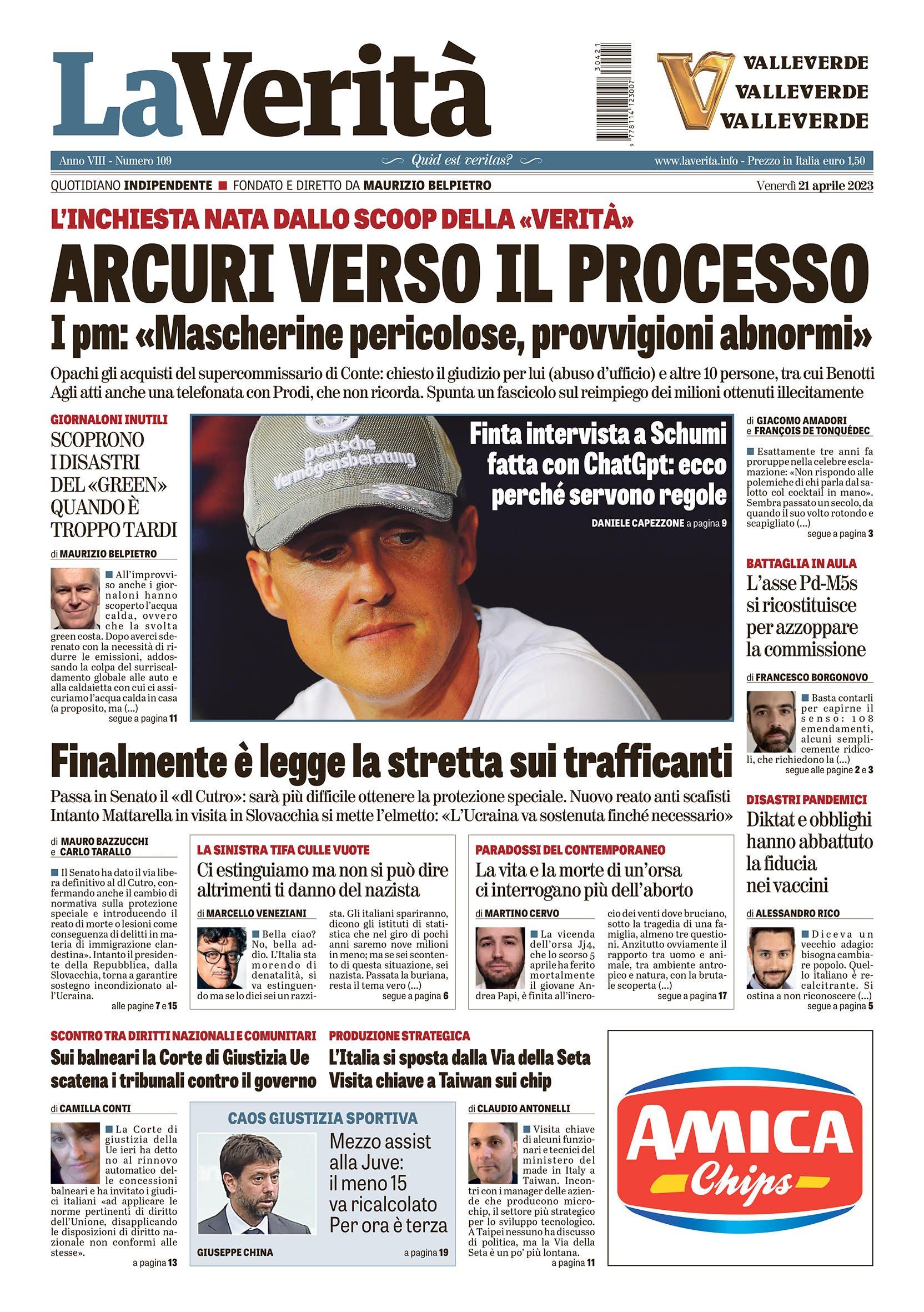 Oggi in edicola