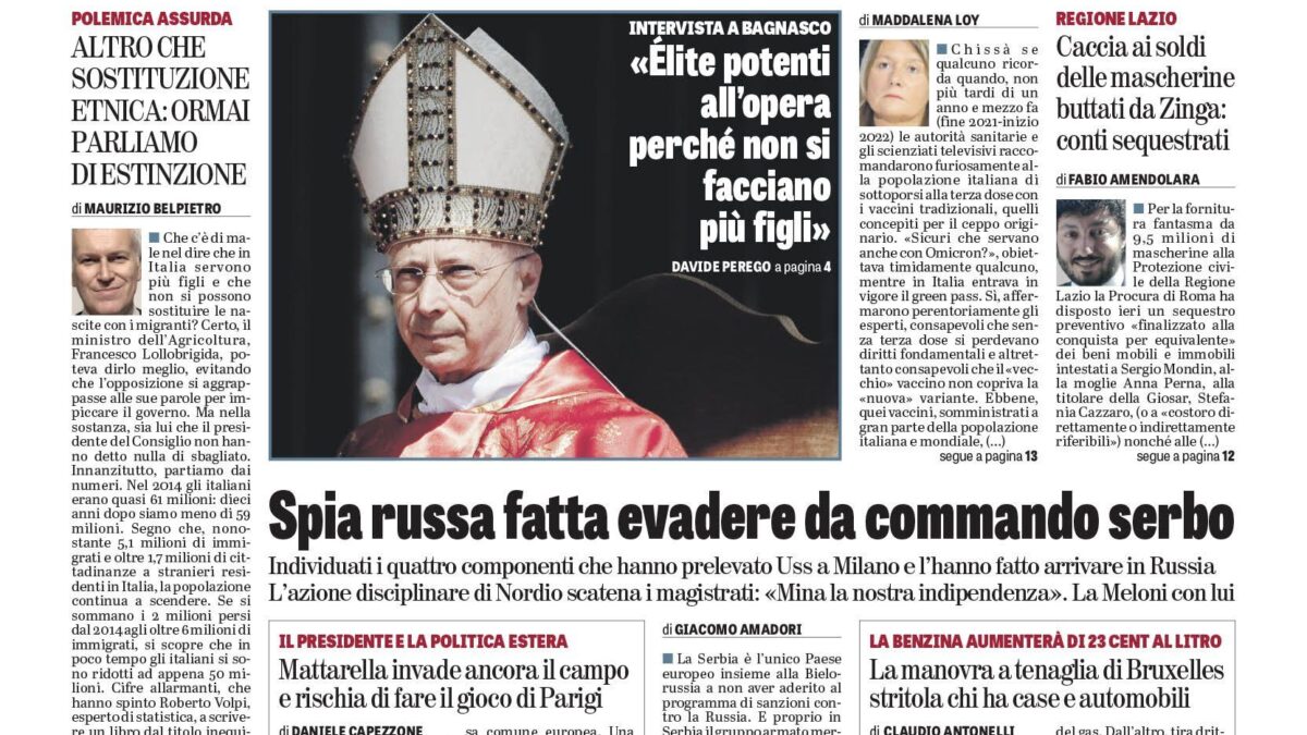 Oggi in edicola