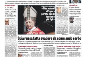 Oggi in edicola