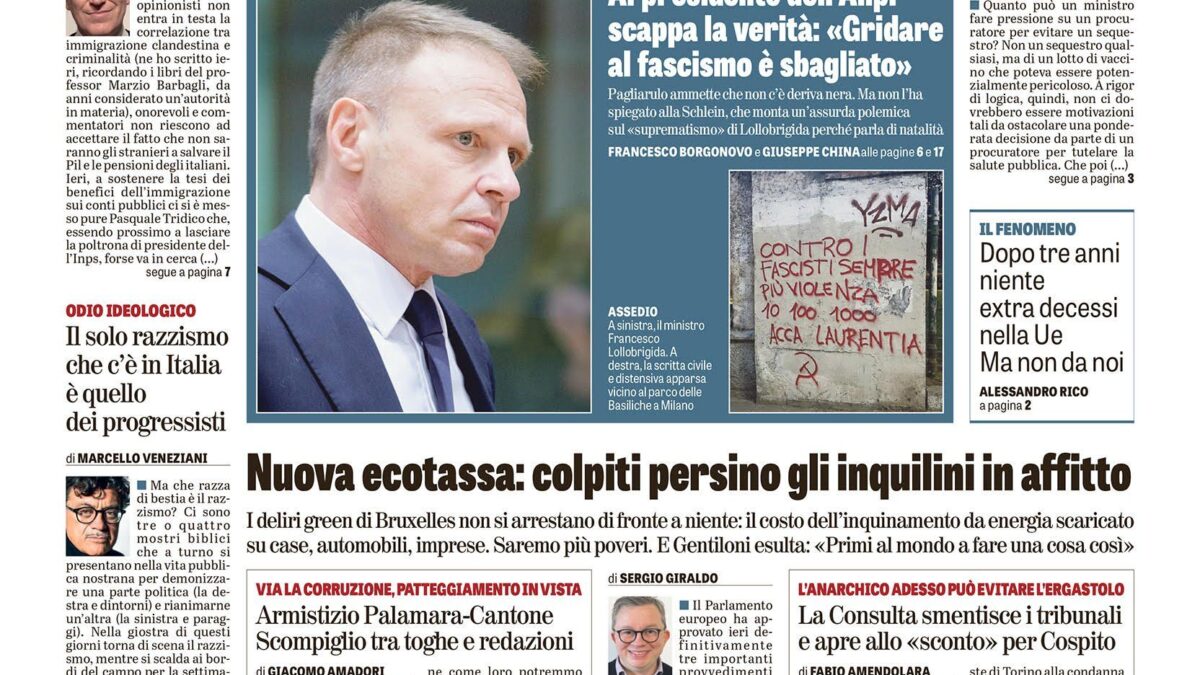 Oggi in edicola