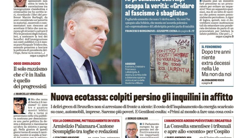 Oggi in edicola