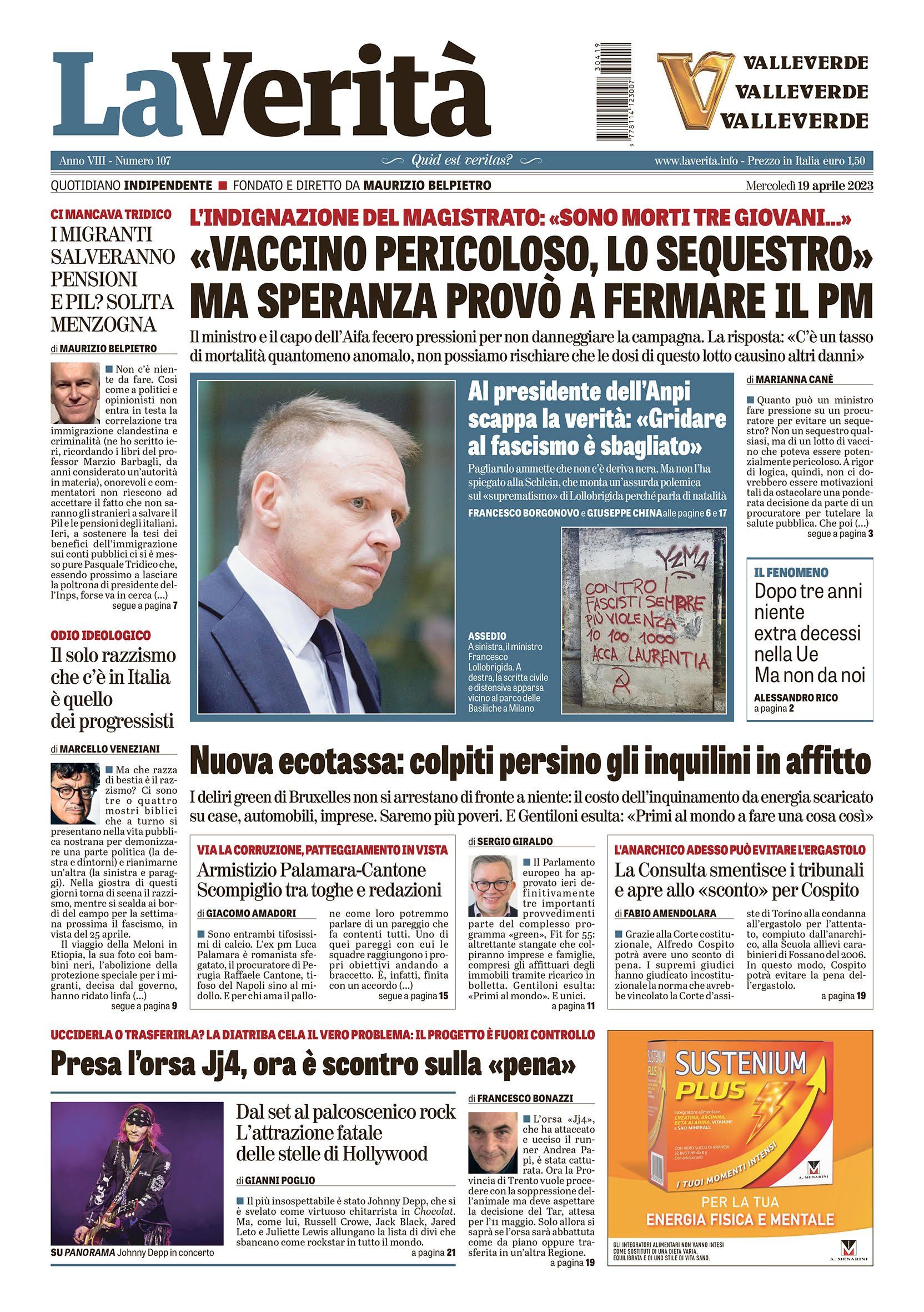 Oggi in edicola