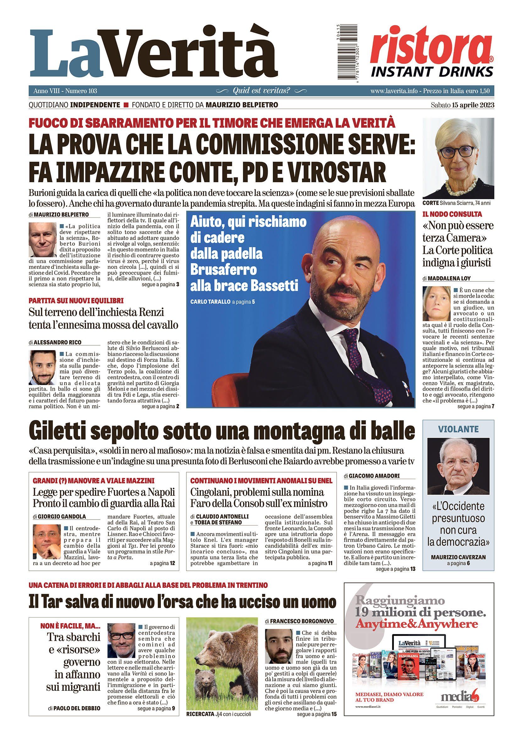 Oggi in edicola