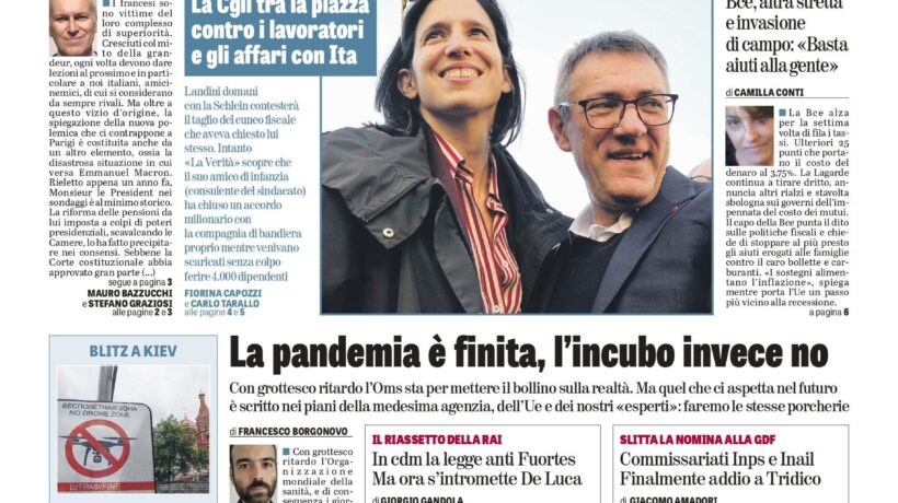 Oggi in edicola