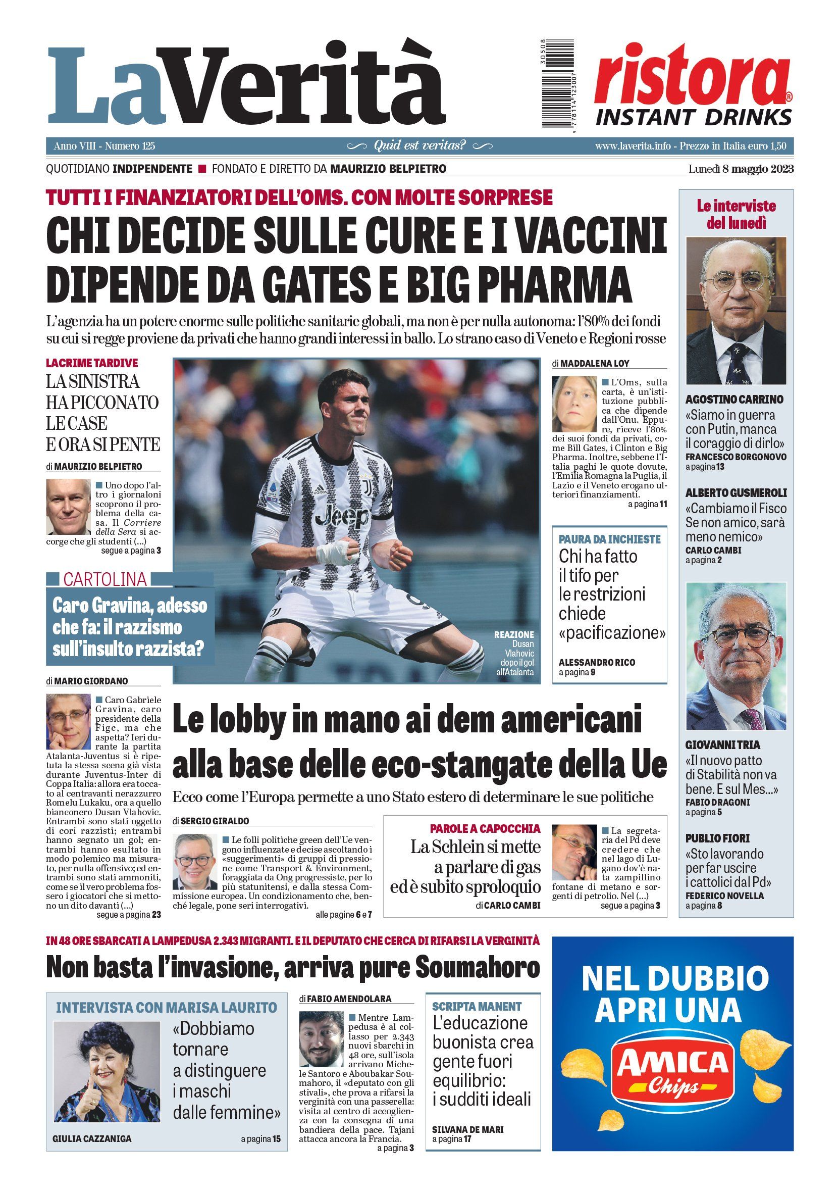 Oggi in edicola