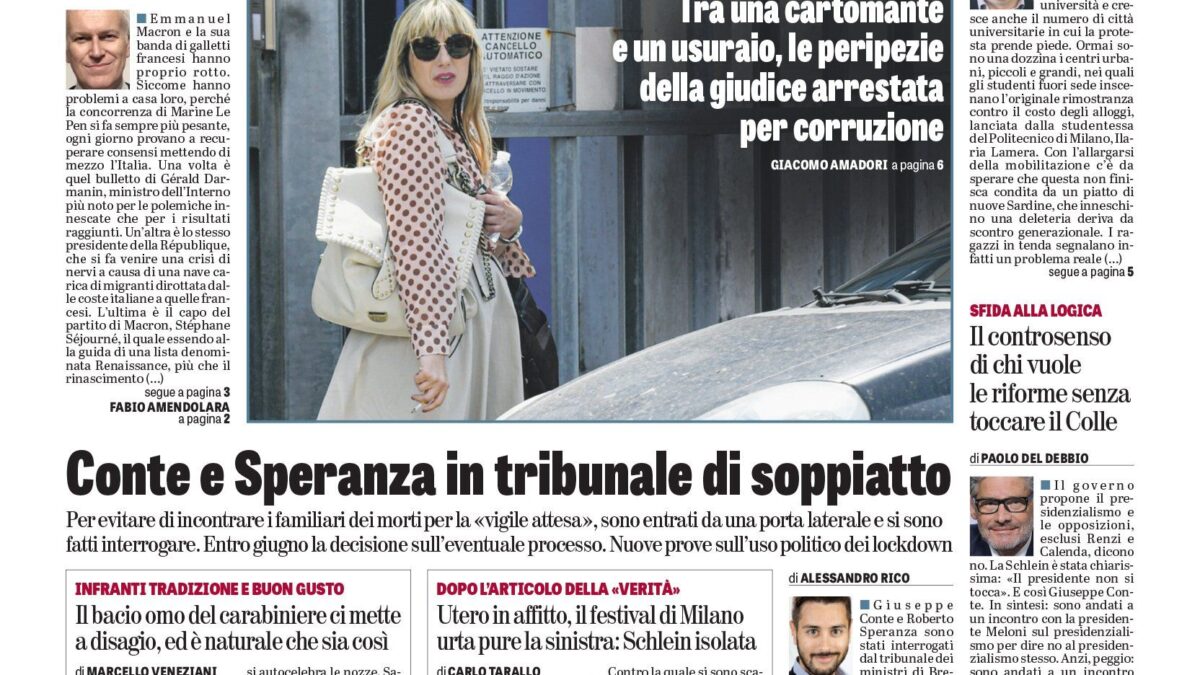Oggi in edicola