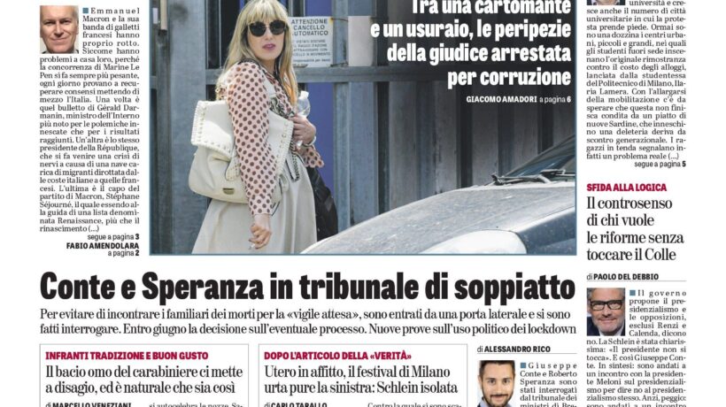 Oggi in edicola