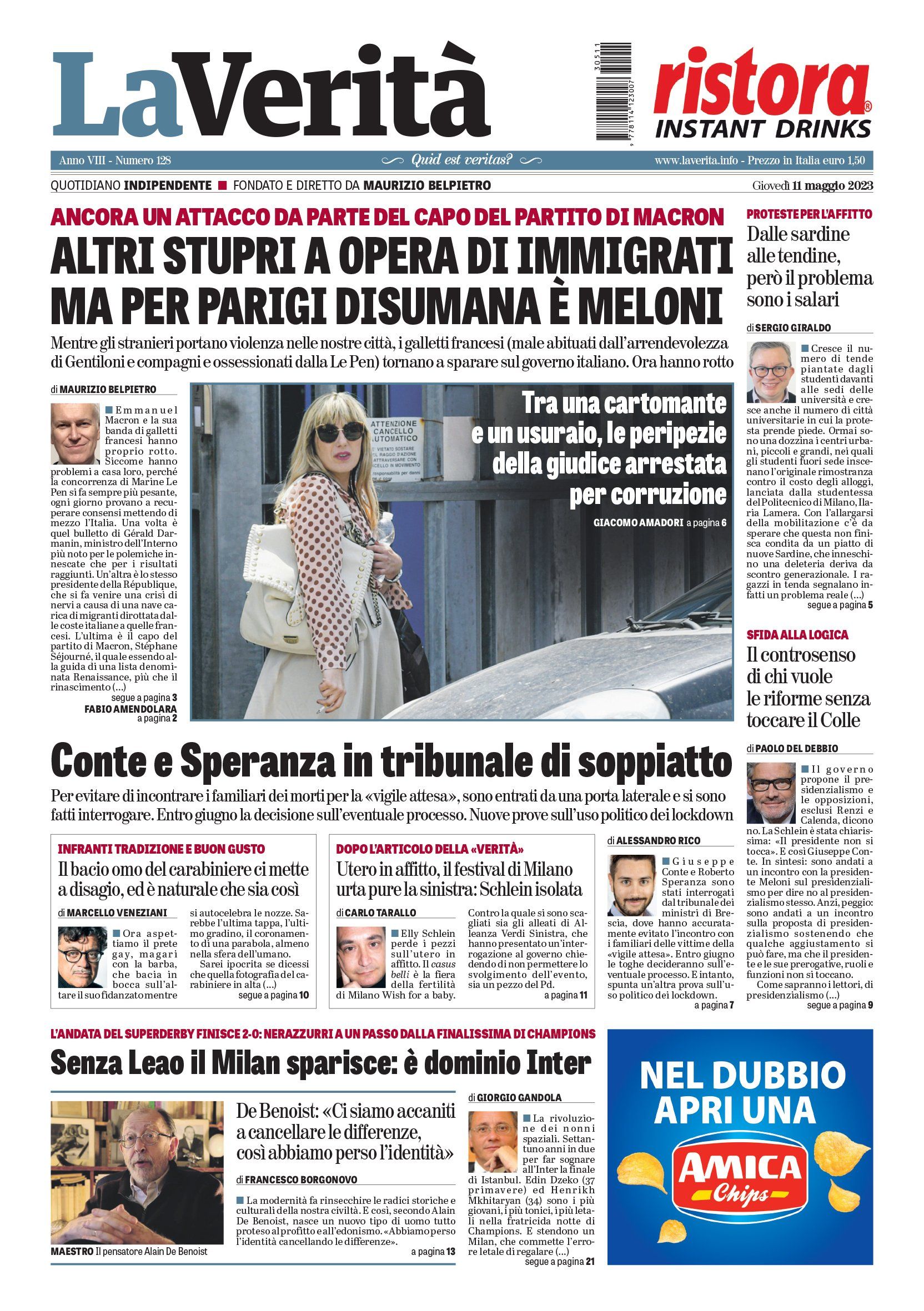 Oggi in edicola