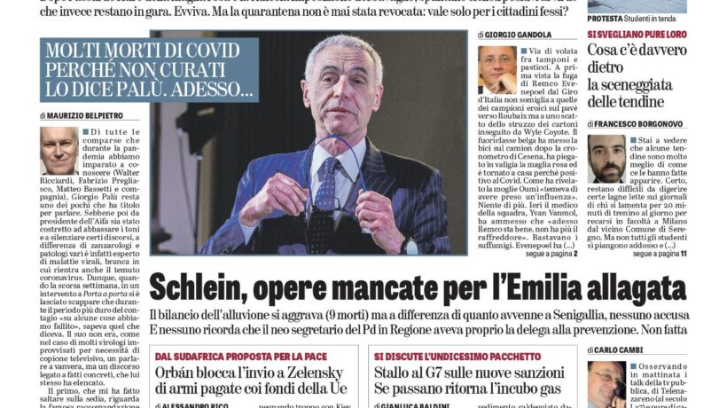Oggi in edicola