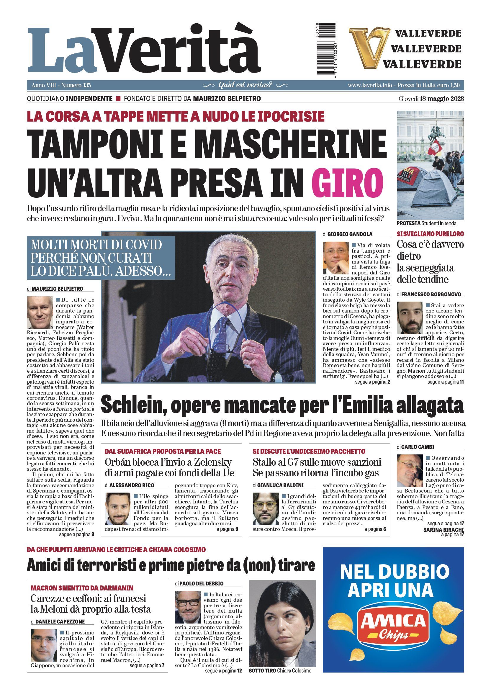 Oggi in edicola