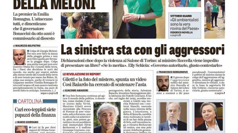 Oggi in edicola