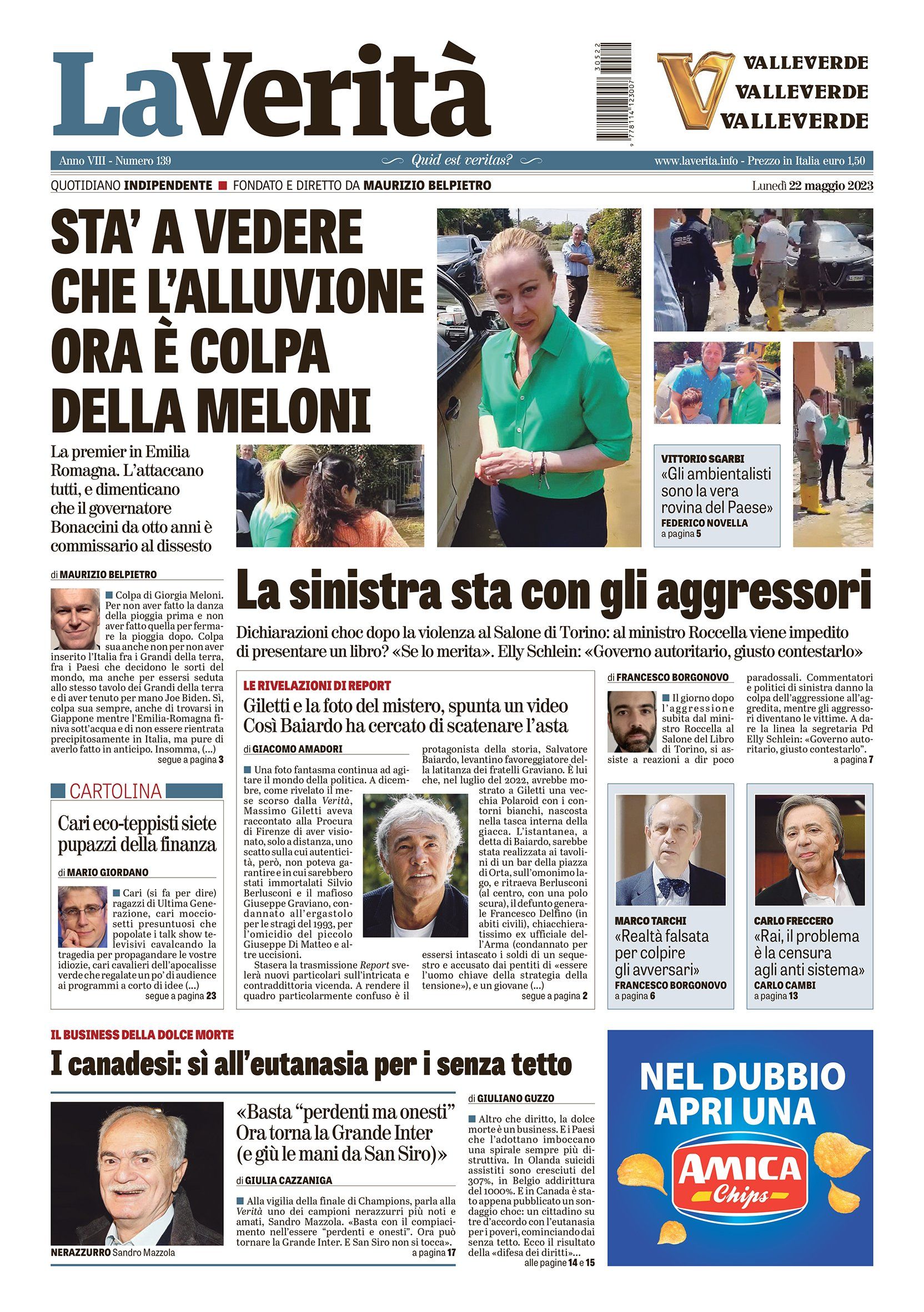 Oggi in edicola