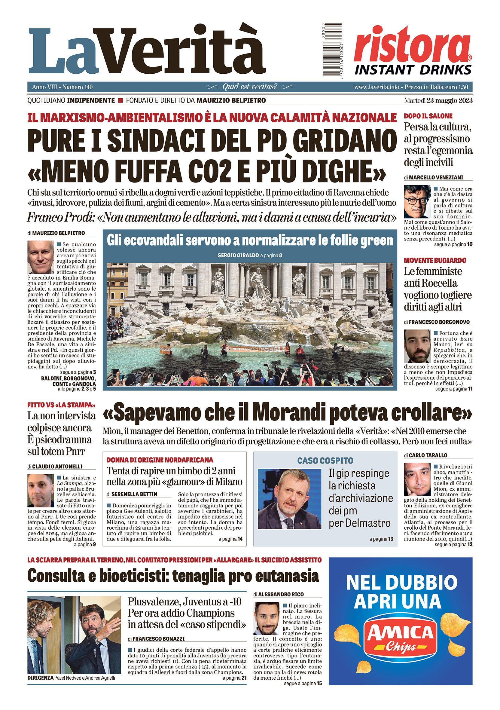 Oggi in edicola