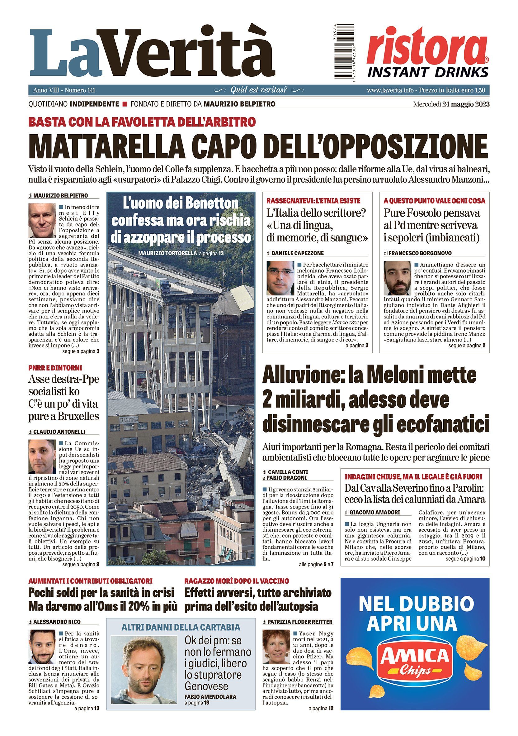 Oggi in edicola