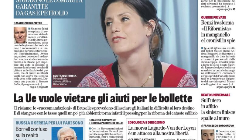 Oggi in edicola