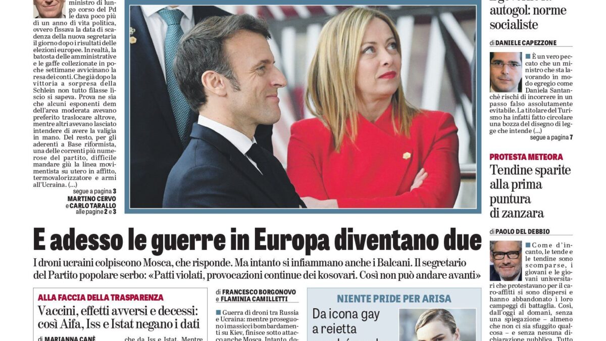Oggi in edicola