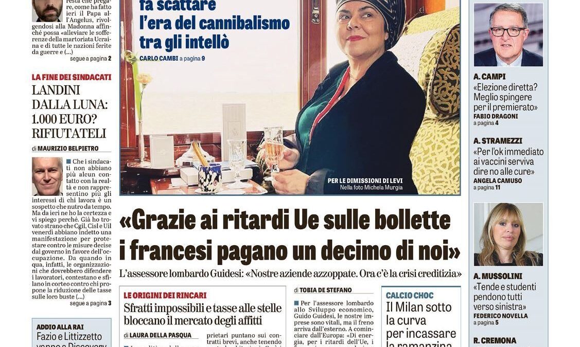 Oggi in edicola