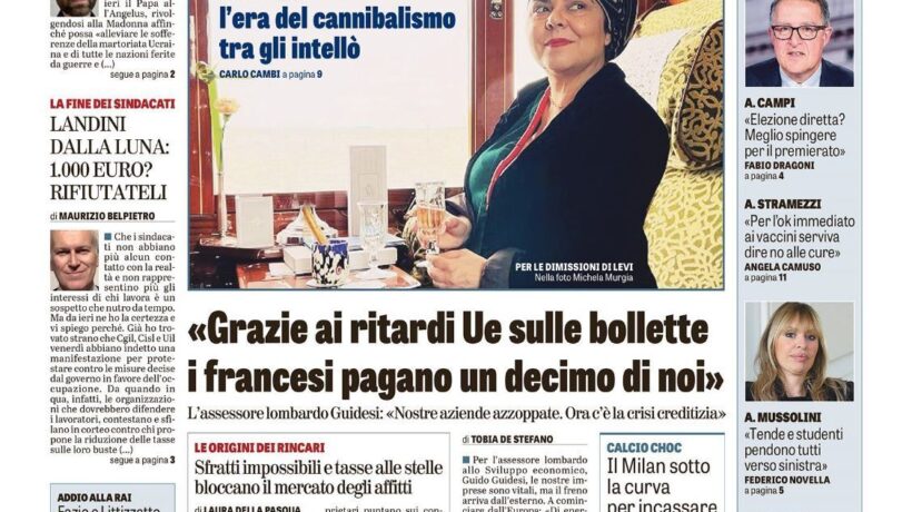 Oggi in edicola
