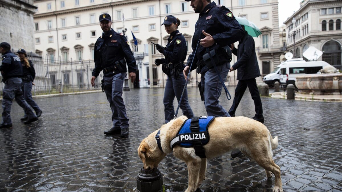 Capitale sorvegliata da mille uomini
