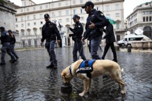 Capitale sorvegliata da mille uomini