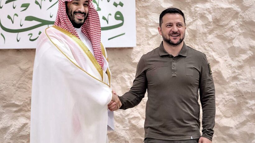 Giappone e Arabia: Zelensky si muove col «tour operator» targato Francia