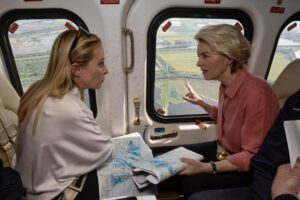 Von der Leyen in Romagna. Meloni: «Il commissario? Prima devo trovare i soldi»