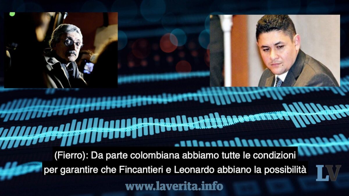 Le parole di Edgar Fierro, l’ex paramilitare colombiano mentre tratta la vendita di armi con D’Alema