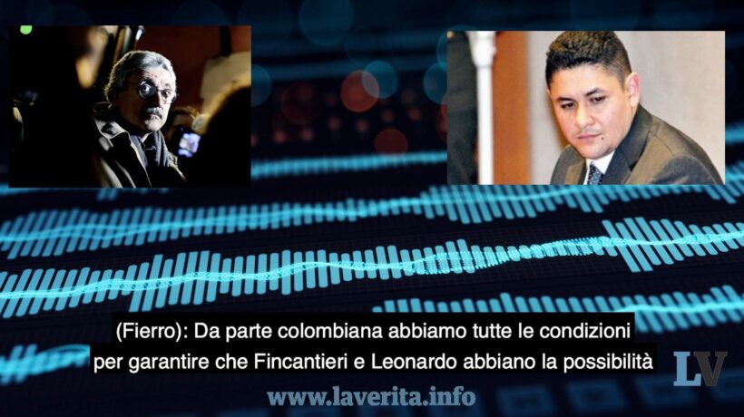 Le parole di Edgar Fierro, l’ex paramilitare colombiano mentre tratta la vendita di armi con D’Alema