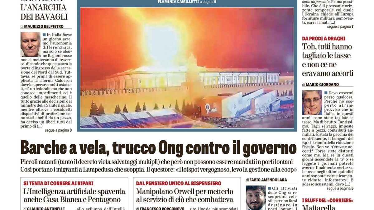Oggi in edicola