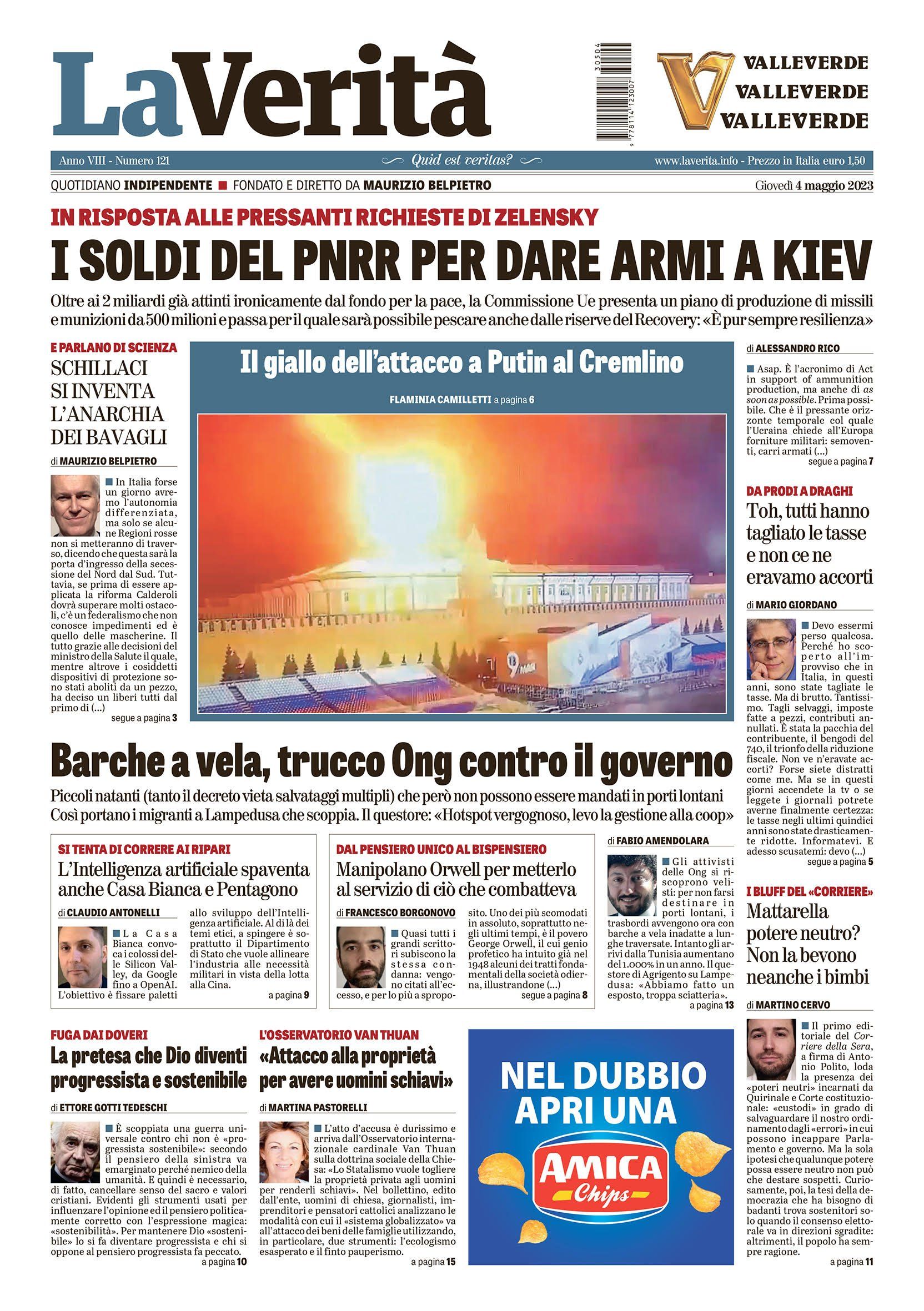 Oggi in edicola