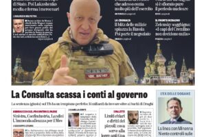 Oggi in edicola