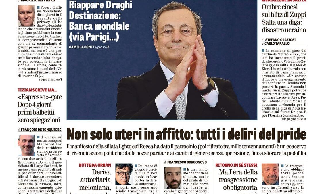 Oggi in edicola