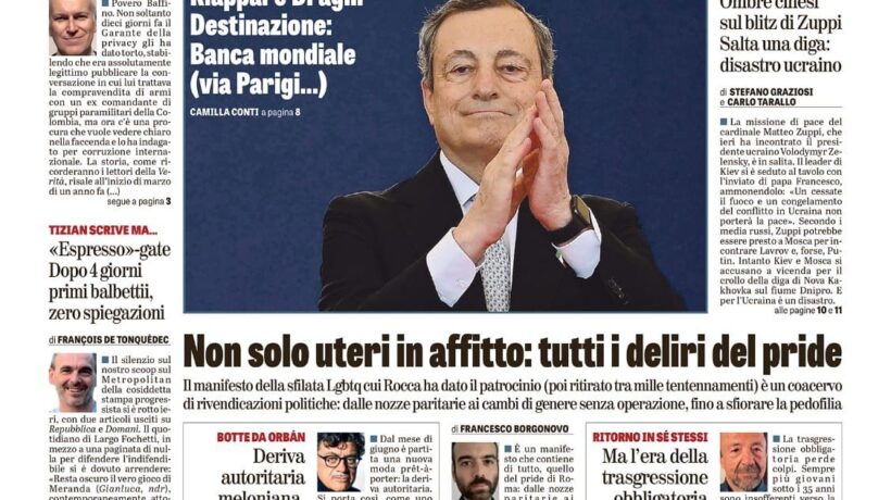 Oggi in edicola