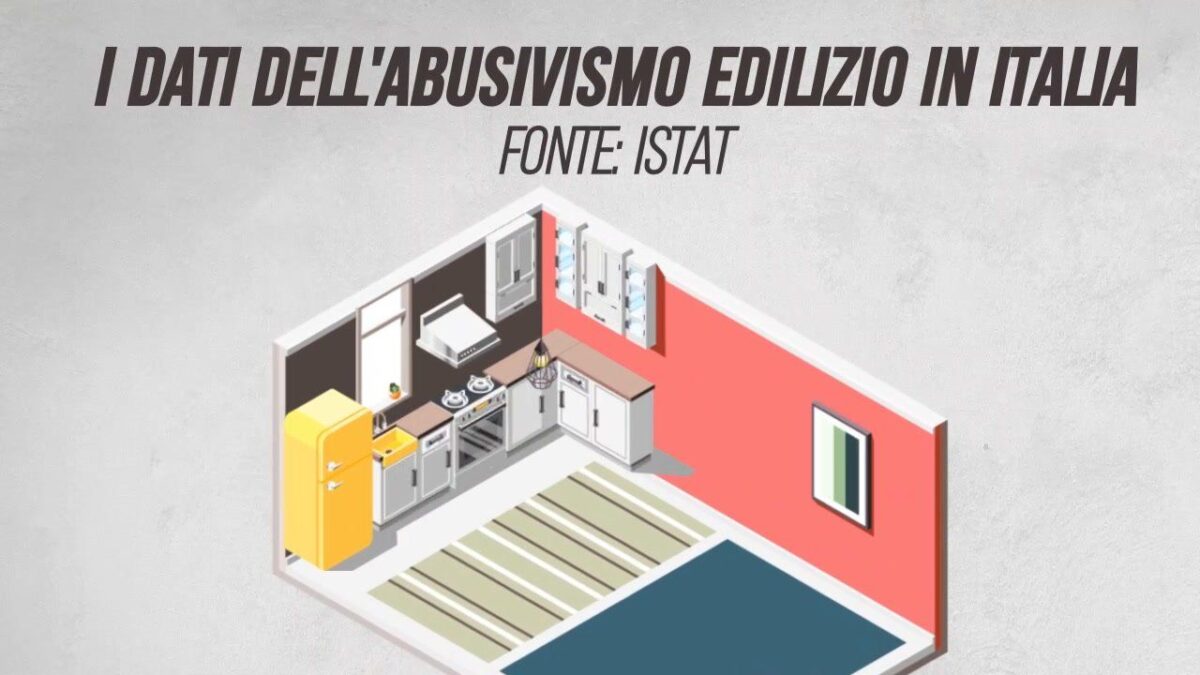 I dati dell’abusivismo edilizio in Italia