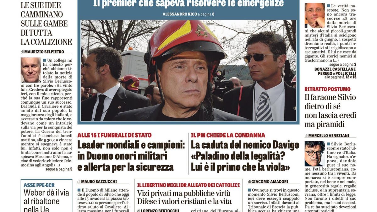 Oggi in edicola