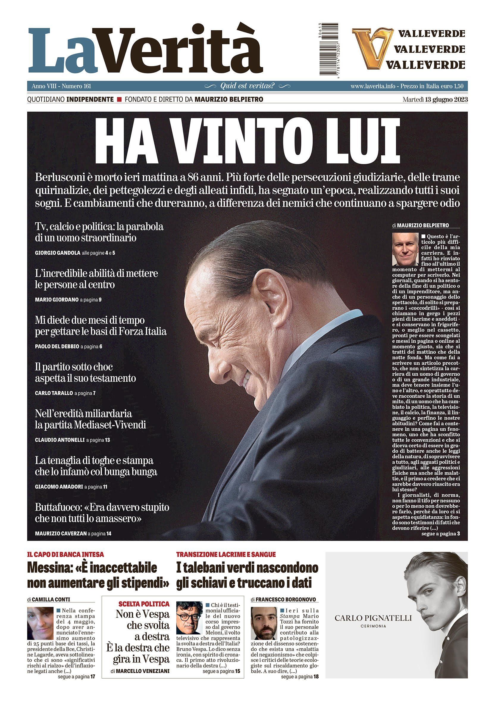 Oggi in edicola