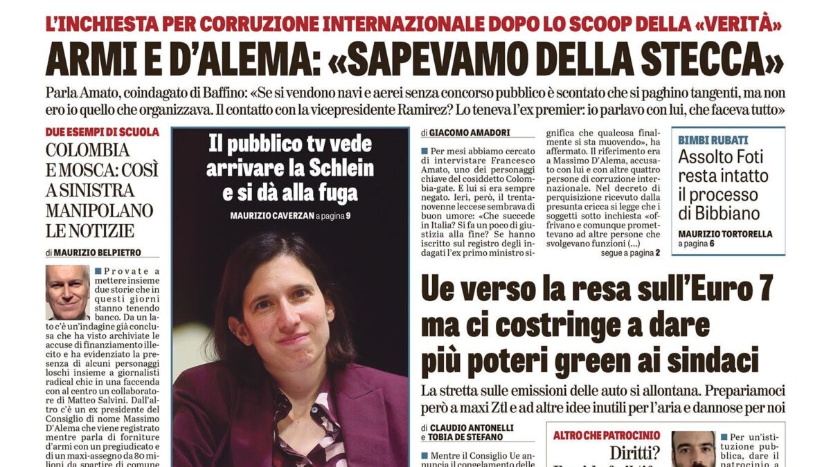 Oggi in edicola