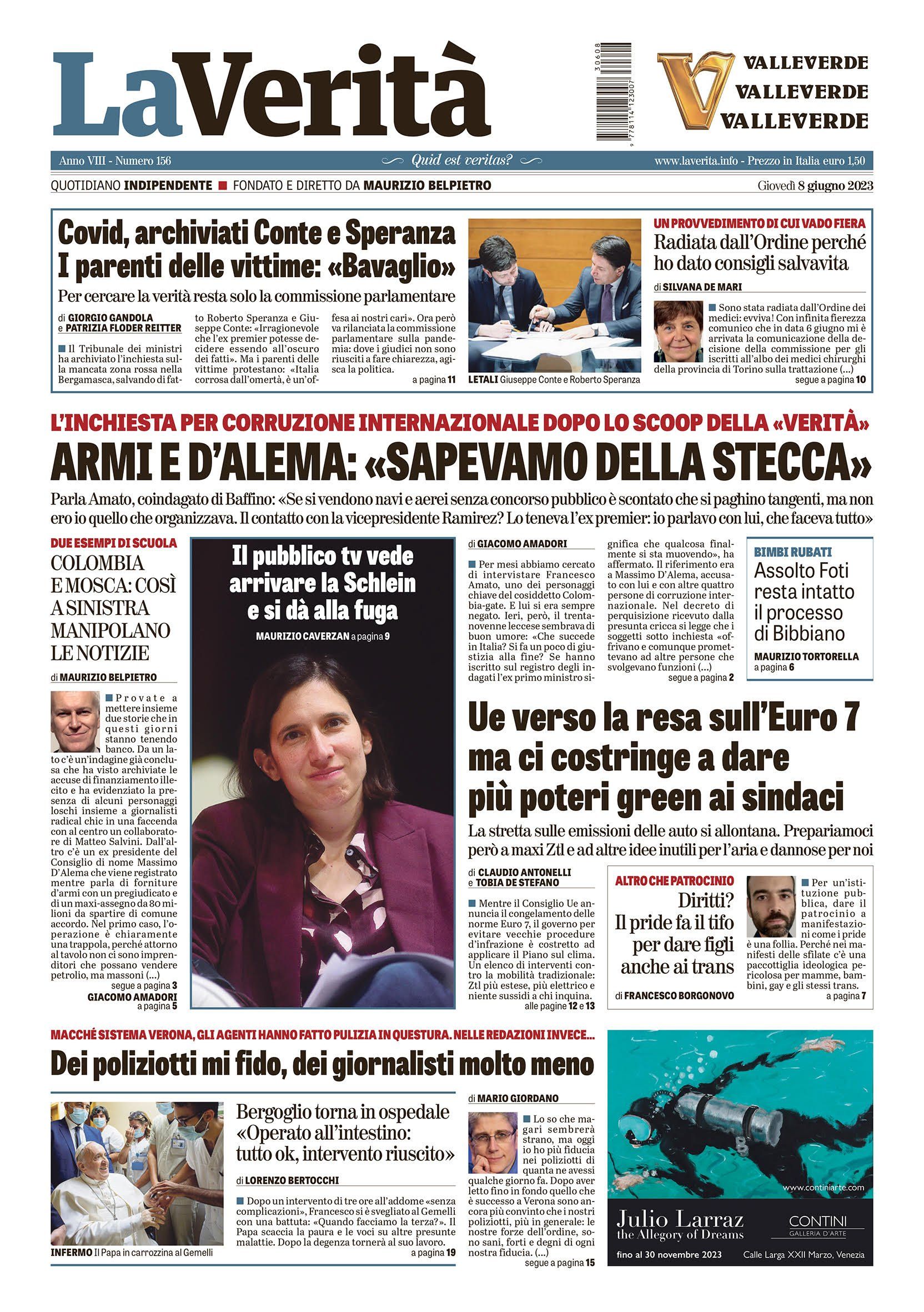 Oggi in edicola