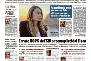 Oggi in edicola