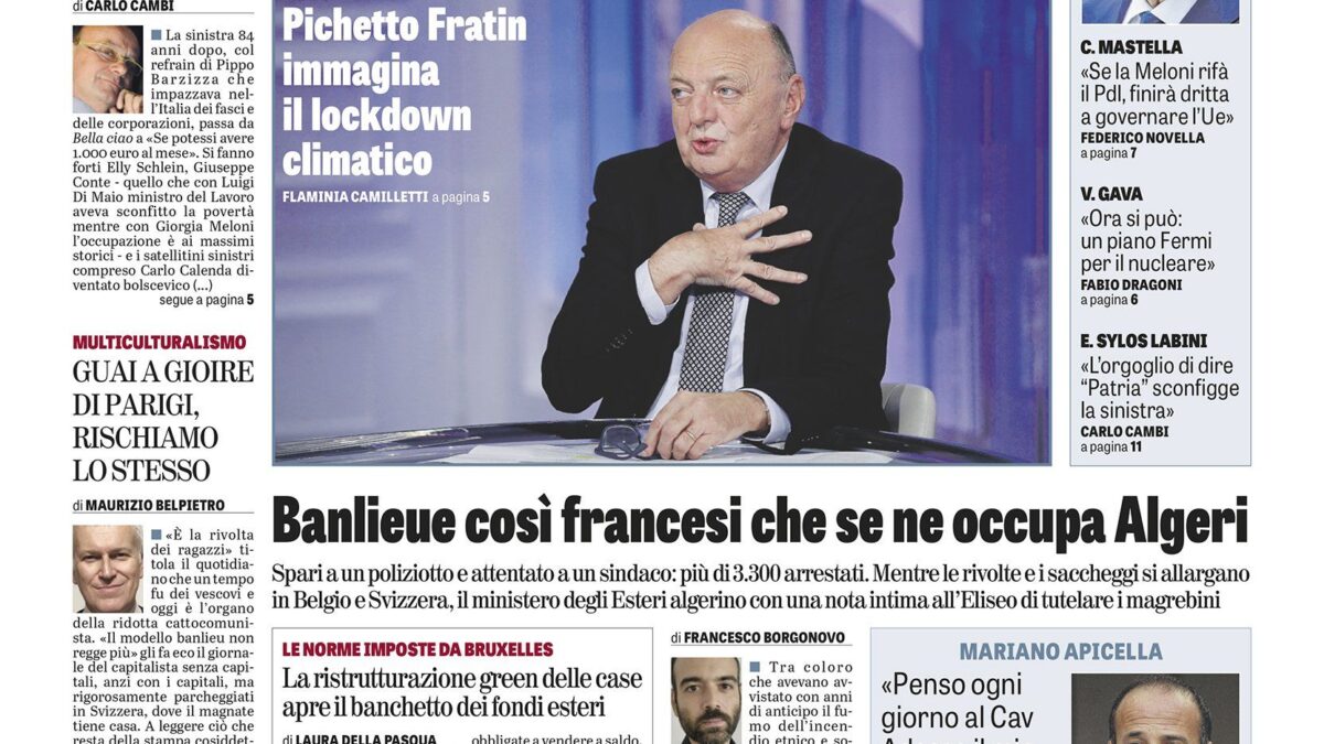 Oggi in edicola