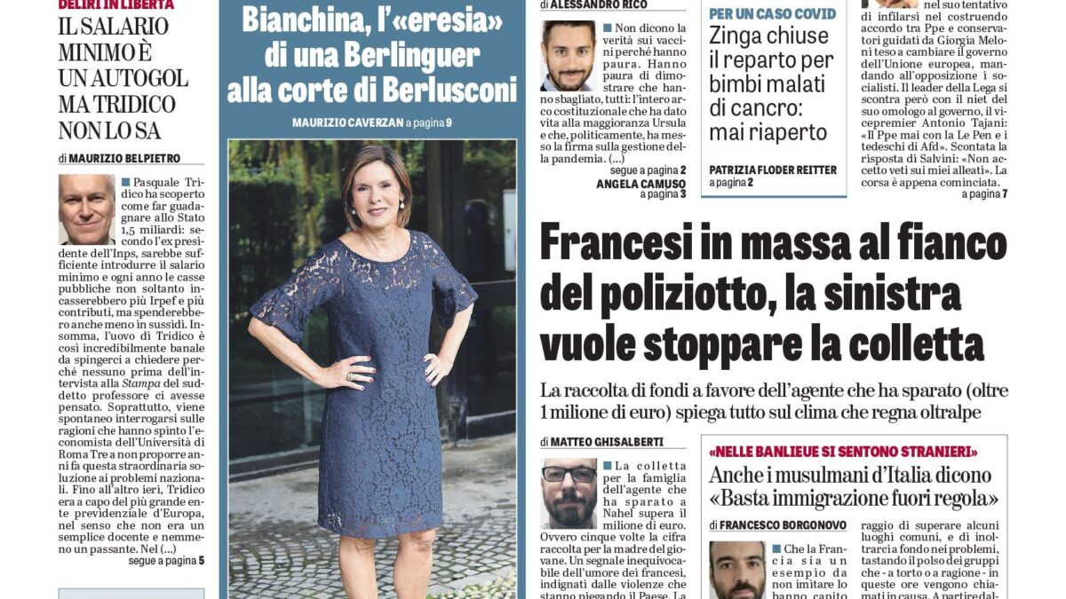 Oggi in edicola