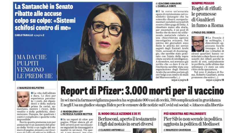 Oggi in edicola