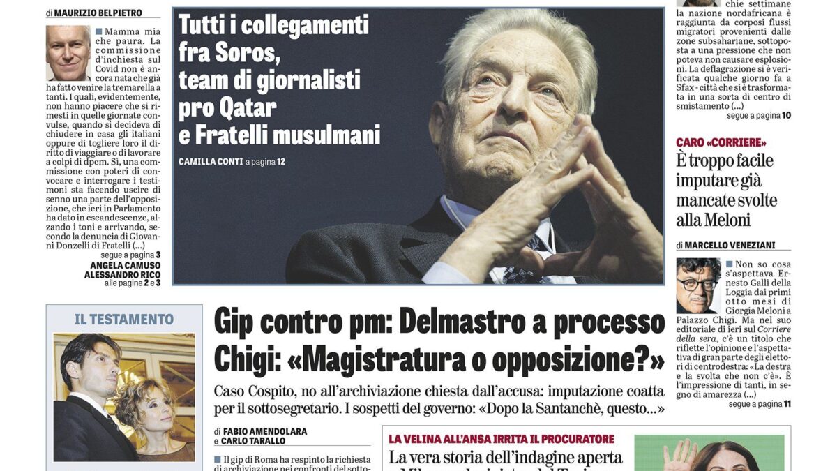Oggi in edicola