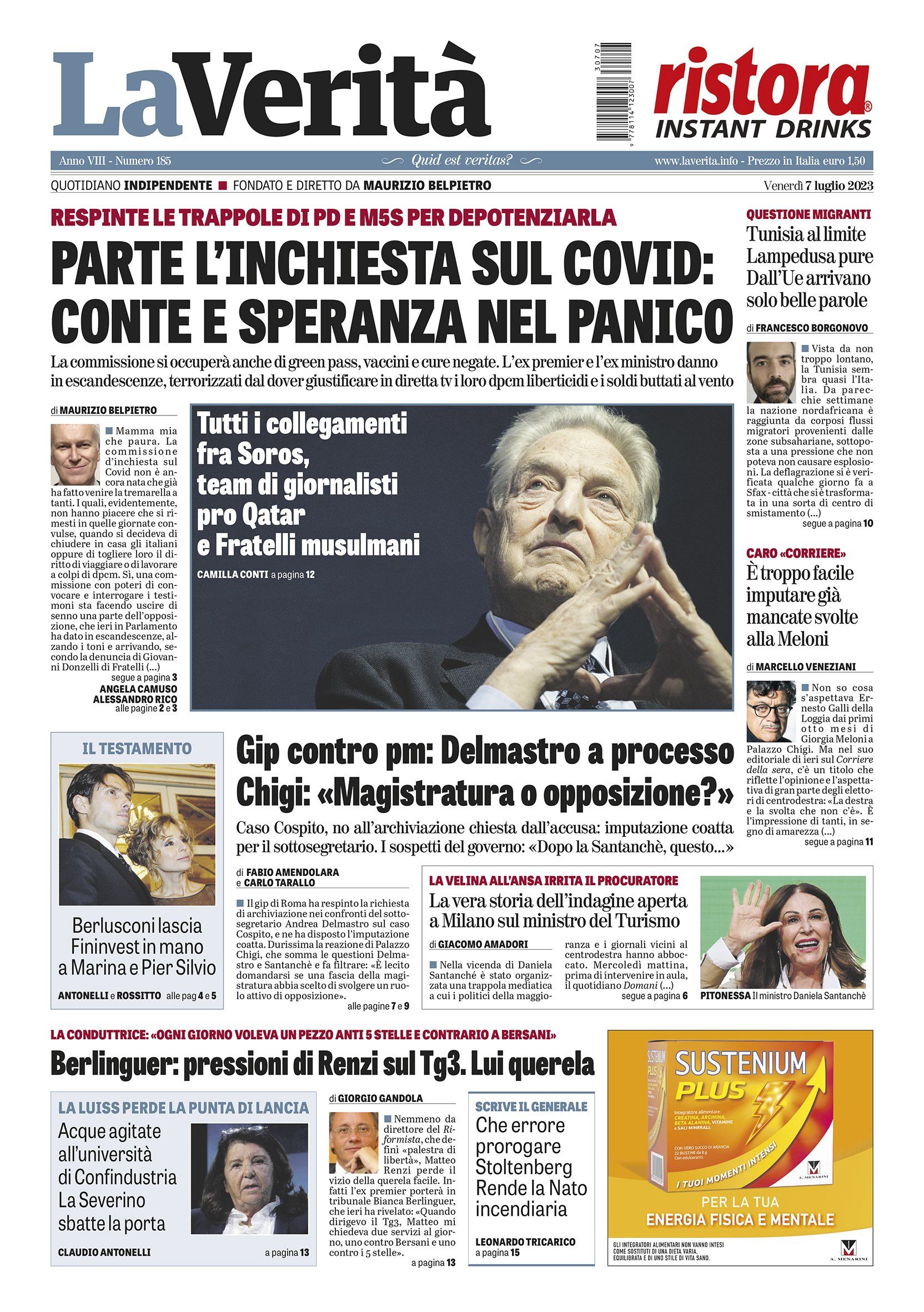 Oggi in edicola