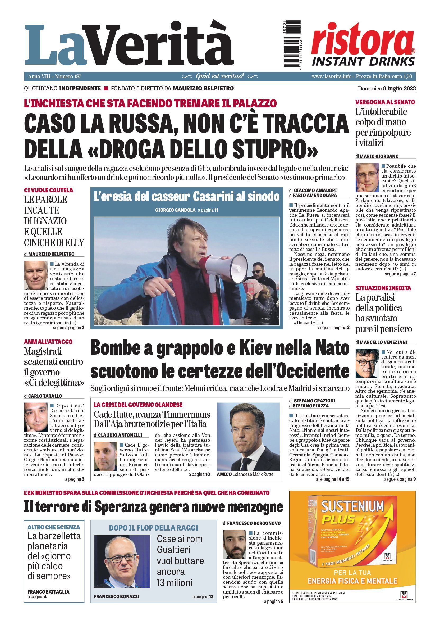 Oggi in edicola