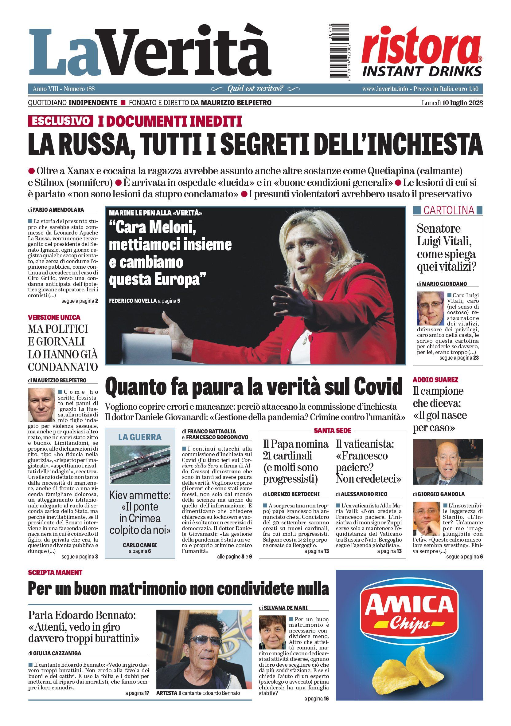 Oggi in edicola