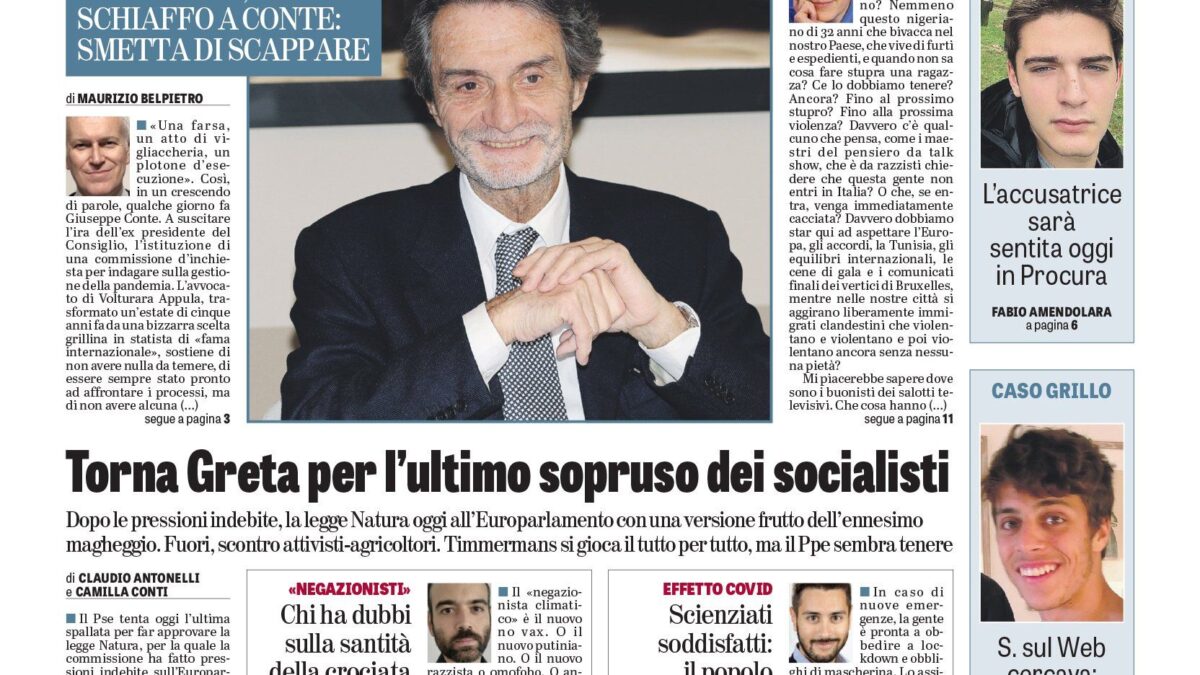 Oggi in edicola