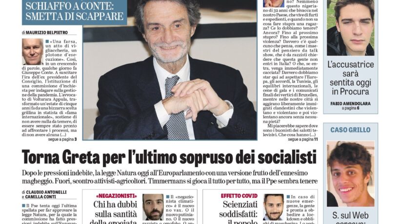 Oggi in edicola