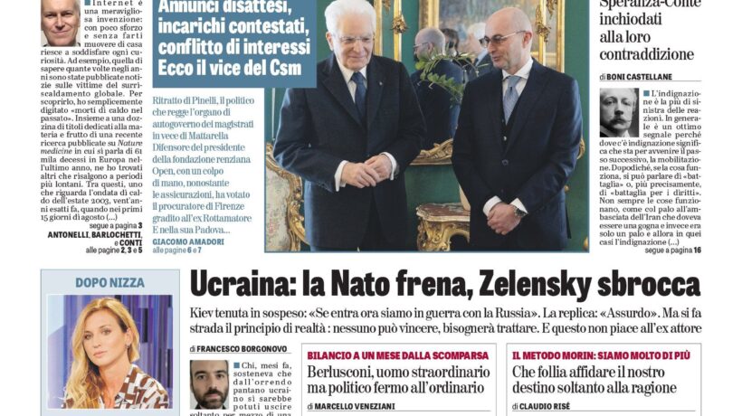 Oggi in edicola