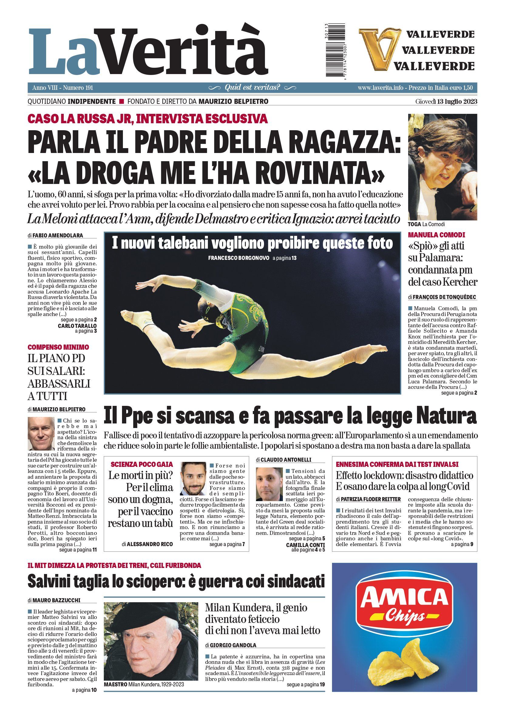 Oggi in edicola